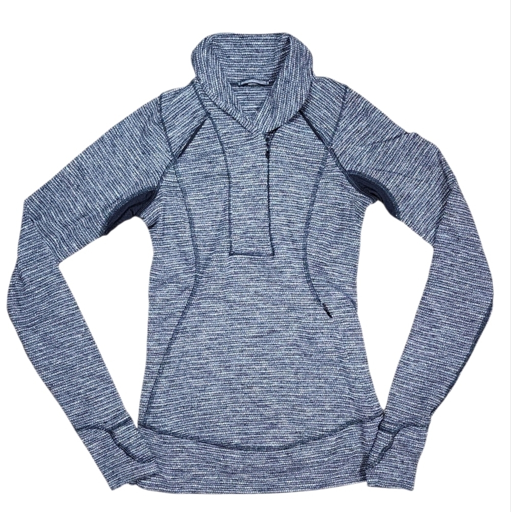Lululemon Think Fast Pullover Size 2 - Picture 2 of 12